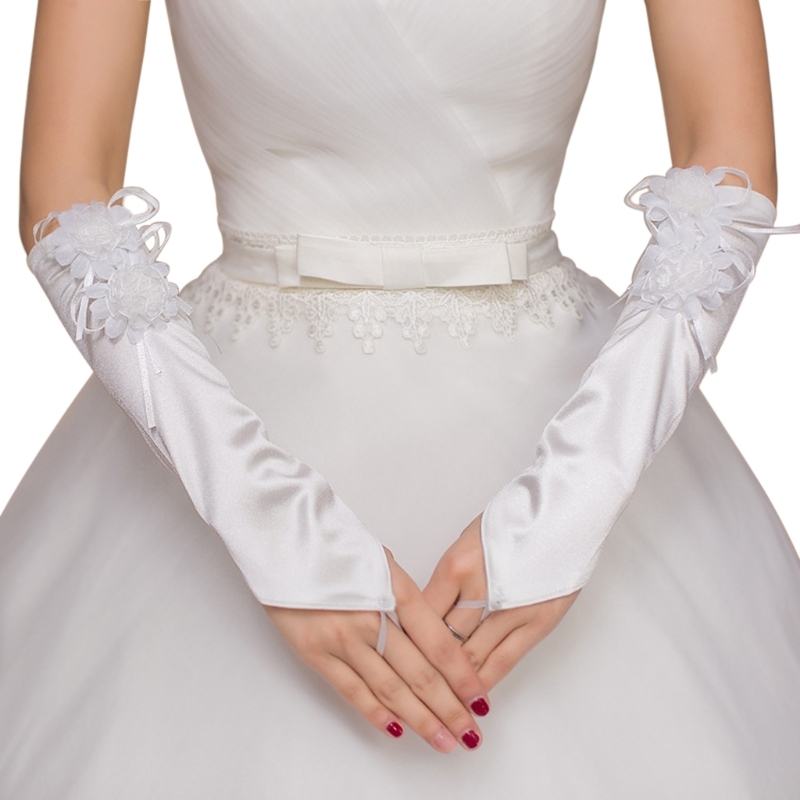  wedding long glove white 