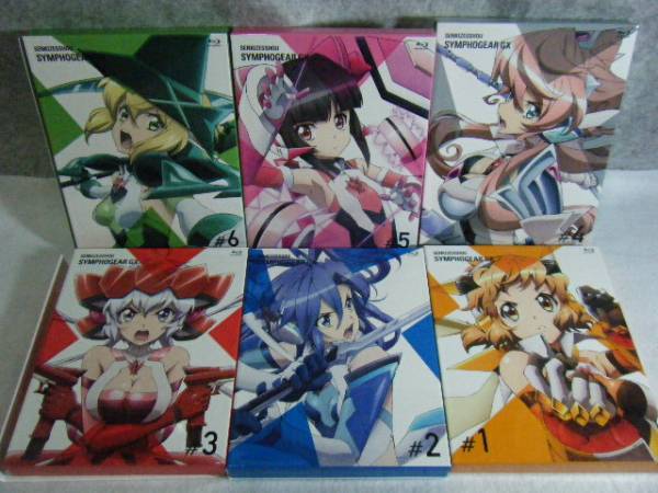 特典全付 即決 送料無料 戦姫絶唱シンフォギア 1~5期 G GX AGX XV 限定版 BD 全30巻 BOX可_画像5