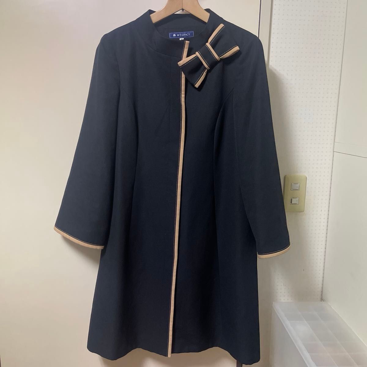 エムズグレイシー M'S GRACY コート 黒 size42|Yahoo!フリマ エムズグレイシー M'S GRACY コート 黒 size42|Yahoo!フリマ