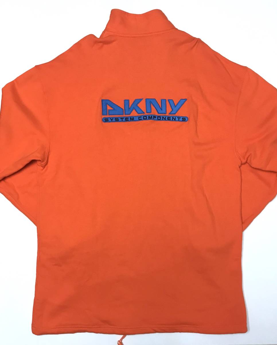 DKNY System Components 90s ハーフzip スウェット size Mビンテージ ダナキャラン_画像2