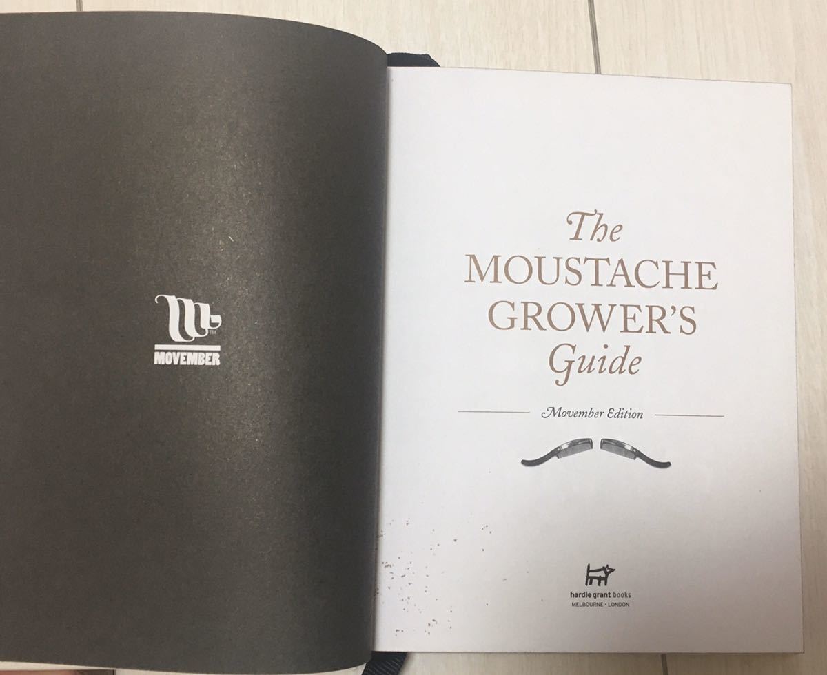 最終値下げ★送料無料【洋書】Movember（モーベンバー）The Moustache Grower's Guide - Movember Edition