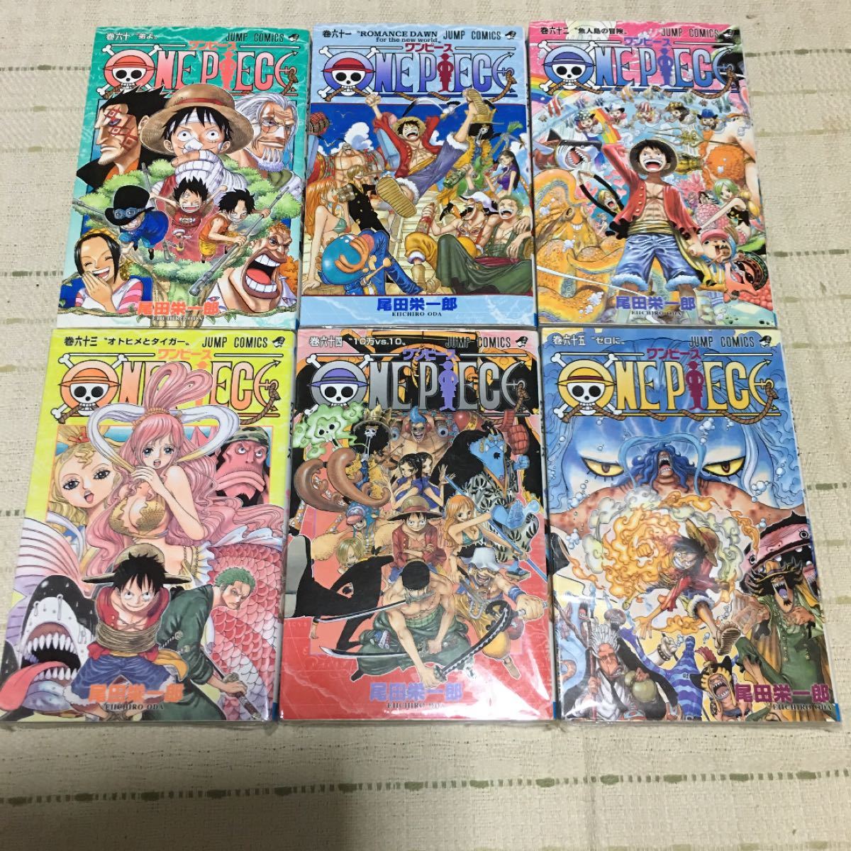 Paypayフリマ One Piece ワンピース60 65 ６巻セット