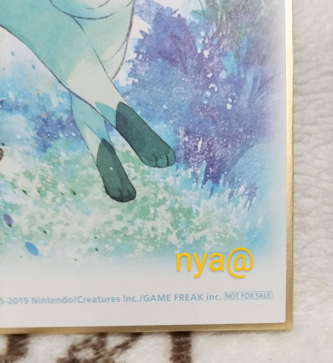 ポケモン 色紙 ポケモンセンター My151 イーブイキャンペーン ポケモン 色紙 ポケモンセンター My151 イーブイキャンペーン