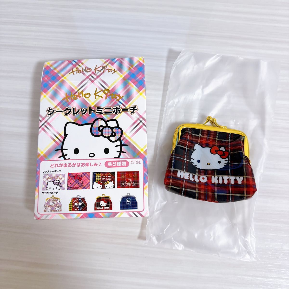ハローキティ50周年 シークレットミニポーチ キティちゃん ハローキティ50周年 シークレットミニポーチ キティちゃん