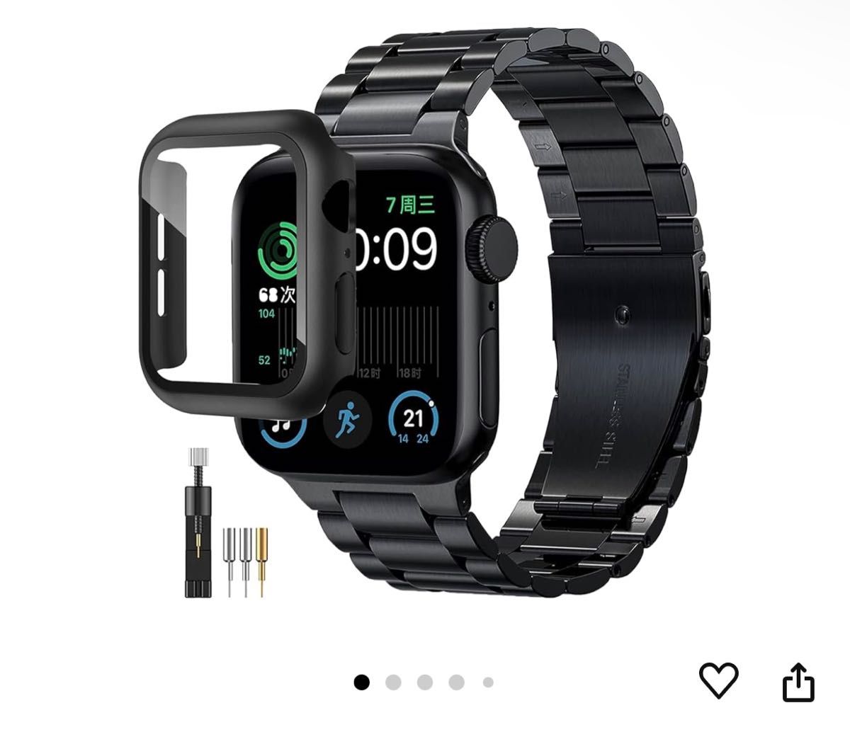 Apple Watch SE2 ミッドナイト 40mm Nikeスポーツループ Apple Watch SE2 ミッドナイト 40mm Nikeスポーツループ