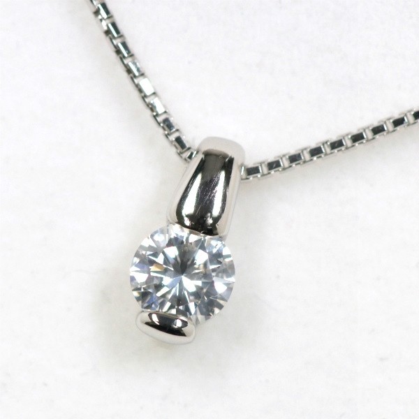 【新品、本物、当店在庫だから安心】 VENDOME Ptネックレス ダイヤモンド0.25ct ヴァンドーム ネックレス、ペンダント、チョーカー