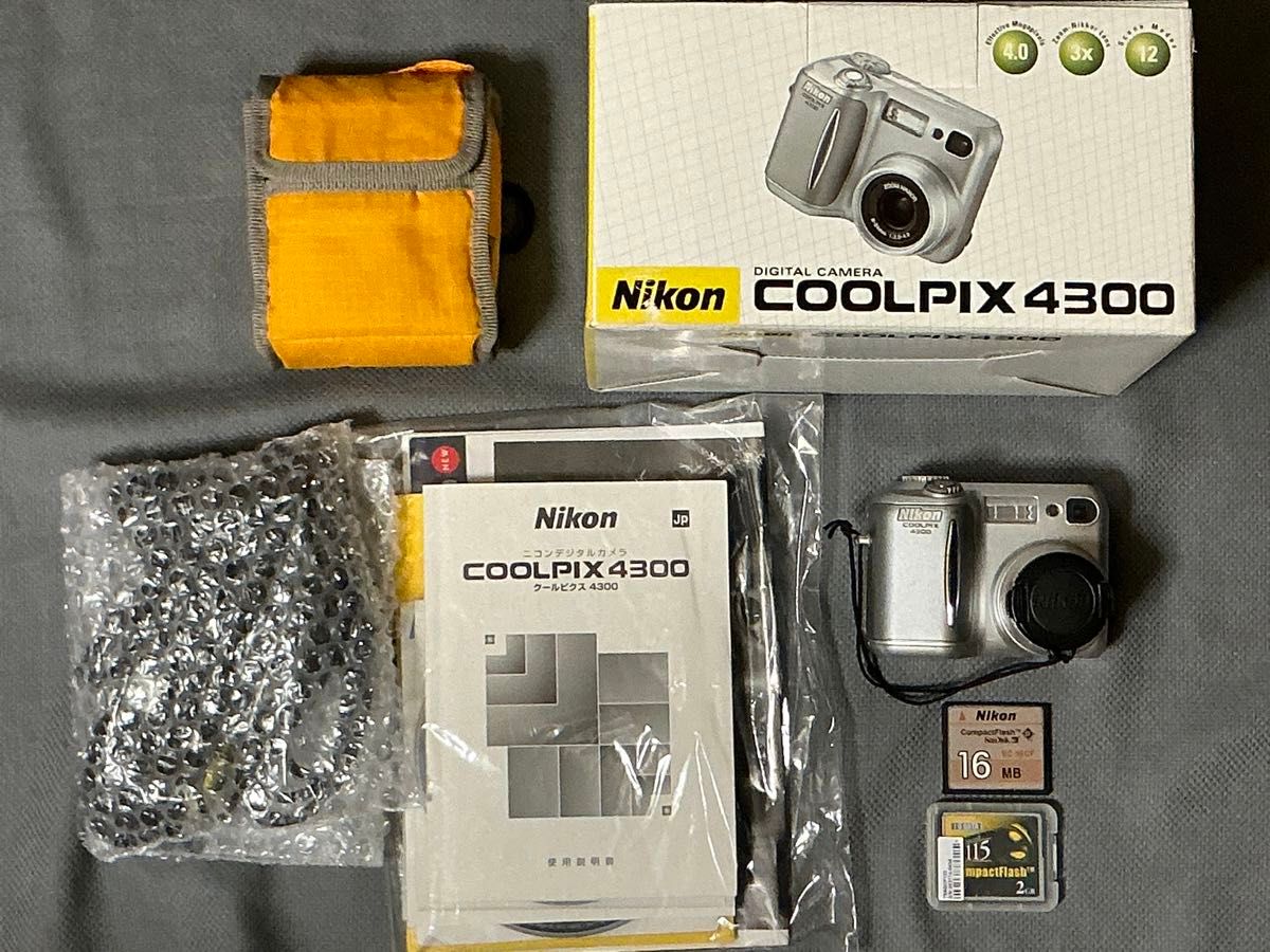 Nikon COOLPIX 4300 付属品付 です ( 写真は撮れますが年代物の Nikon COOLPIX 4300 付属品付 です ( 写真は撮れますが年代物の