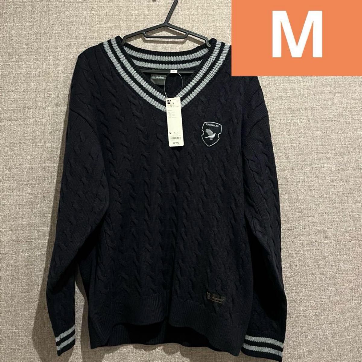 Vネックセーター レイブンクロー GU ハリーポッター M|Yahoo Vネックセーター レイブンクロー GU ハリーポッター M|Yahoo