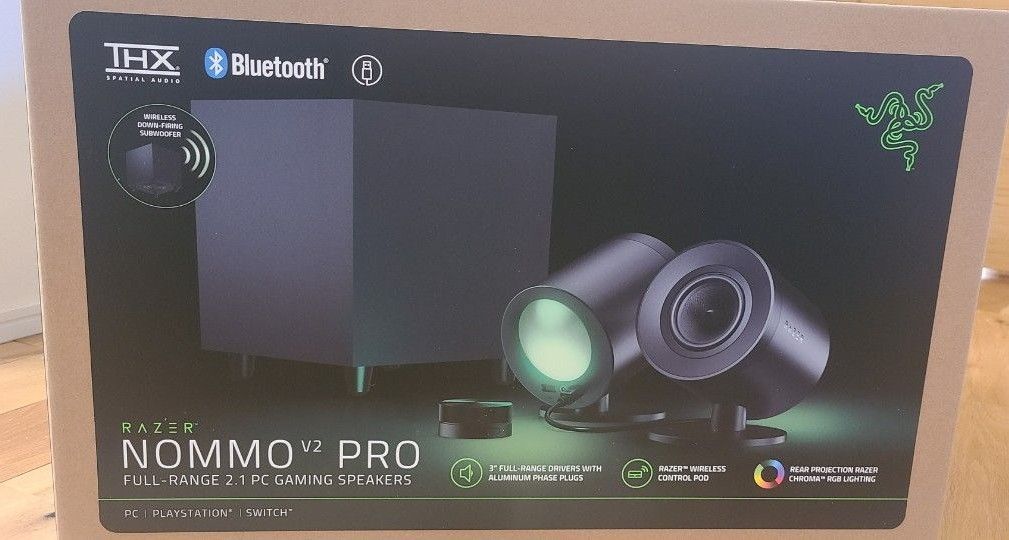 新品・未開封】Razer NOMMO V2 pro ゲーミングスピーカー|Yahoo 新品・未開封】Razer NOMMO V2 pro ゲーミングスピーカー|Yahoo
