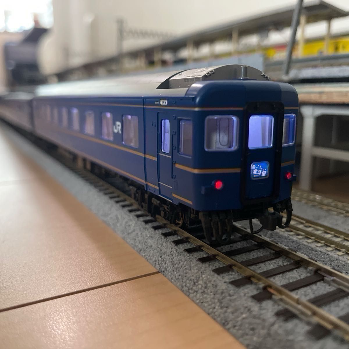 KATO 24系客車 寝台特急「北斗星」4両基本セット 3-515 室内表現 KATO 24系客車 寝台特急「北斗星」4両基本セット 3-515 室内表現