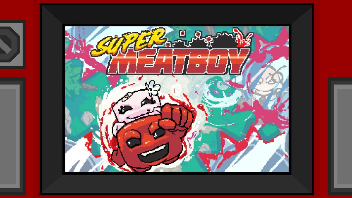 即日対応！【PC/STEAM版】スーパーミートボーイ Super Meat Boy　マリオ風鬼畜ゲーム_ゲームボーイ風オマージュ画面もあり