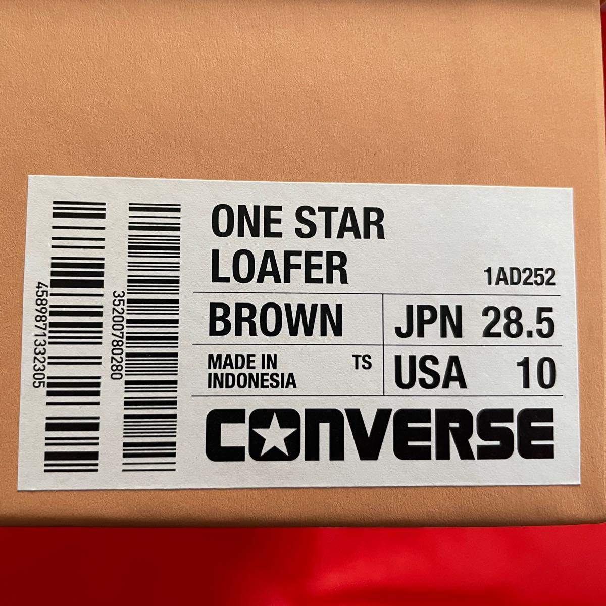 Converse Addict One Star Loafer Brownコンバース アディクト Converse Addict One Star Loafer Brownコンバース アディクト