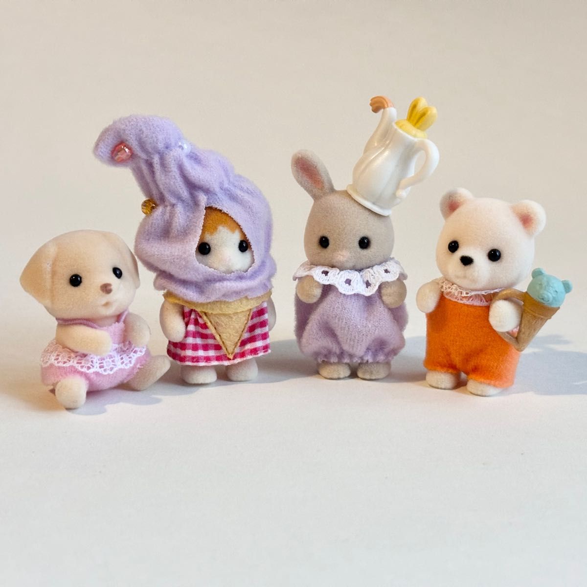 シルバニアファミリー 赤ちゃん4体セット シロクマ メイプルネコ シルバニアファミリー 赤ちゃん4体セット シロクマ メイプルネコ