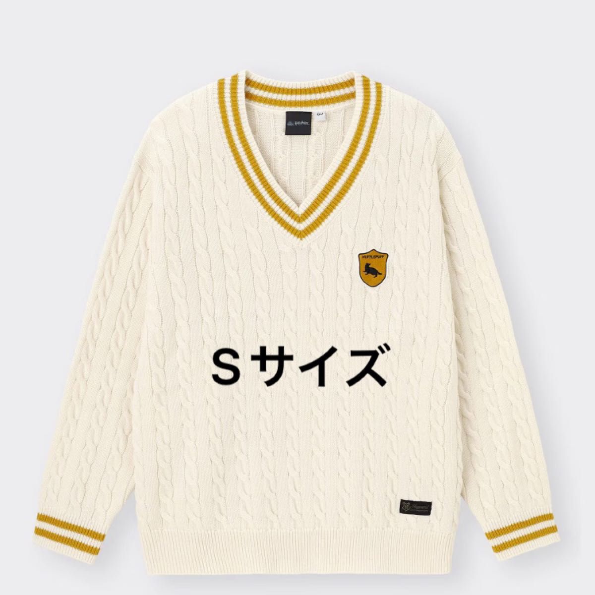 GU Vネックセーター ハリーポッター ハッフルパフ|Yahoo!フリマ GU Vネックセーター ハリーポッター ハッフルパフ|Yahoo!フリマ