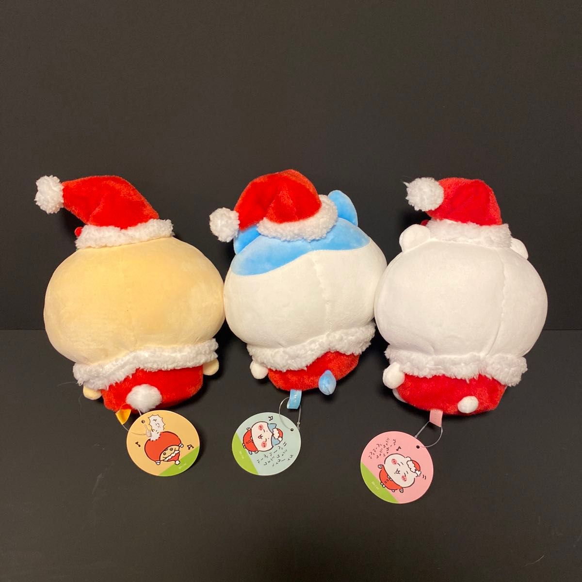 サンタさんだ!持ちますマスコット 3点 クリスマス ちいかわ サンタさんだ!持ちますマスコット 3点 クリスマス ちいかわ