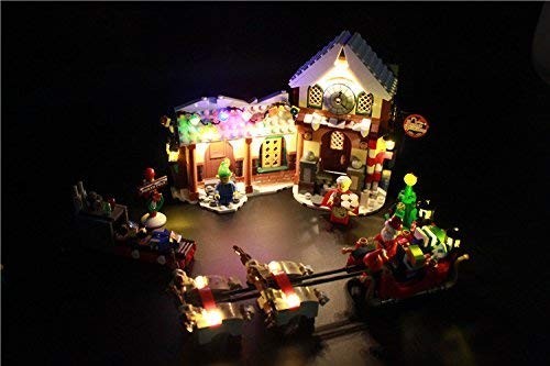 MOC LEGO レゴ 10245 互換 サンタのワークショップ Santa's Workshop LED ライト キット DL040_画像4