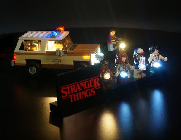 MOC LEGO レゴ ブロック スターウォーズ 75810 互換 ストレンジャー・シングス 裏側の世界 LED ライト キット DL020_画像4