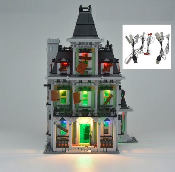 MOC LEGO レゴ 10228 互換 モンスター・ファイター 幽霊屋敷 LED ライト キット DL038_画像1