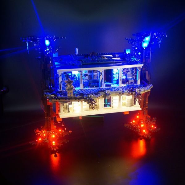 MOC LEGO レゴ ブロック スターウォーズ 75810 互換 ストレンジャー・シングス 裏側の世界 LED ライト キット DL020_画像3