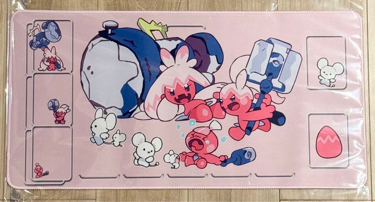 ポケモン デカヌチャン イッカネズミ ラバー プレイマット ポケモン デカヌチャン イッカネズミ ラバー プレイマット
