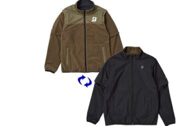 若者に人気のブランド 35%OFF《2024年秋冬》ブリヂストンゴルフ フリース6WAYブルゾン カーキ(L) DGM03D その他