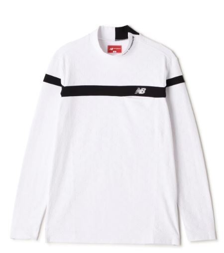 【第1位獲得!】 35%OFF《2024年秋冬》ニューバランス 長袖モックネックプルオーバー 4267006(030)白(7/3L) その他