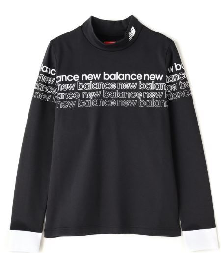 夏セール開催中 MAX80%OFF! 35%OFF《2024年秋冬》【レディース】ニューバランス 012-4267504(010)黒(2/L) 長袖モックネックプルオーバー その他