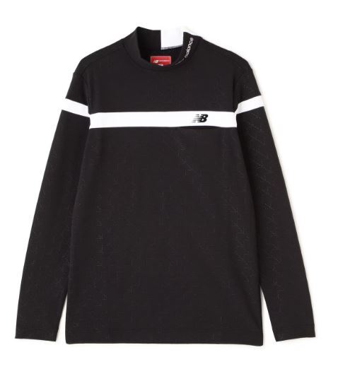 定率割引 往復 35%OFF《2024年秋冬》ニューバランス 長袖モックネックプルオーバー 4267006(010)黒(5/L) その他