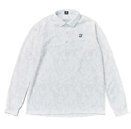 【ラッピング不可】 35%OFF《2024年秋冬》ブリヂストンゴルフ DGM05F 長袖共衿シャツ 白(LL) その他