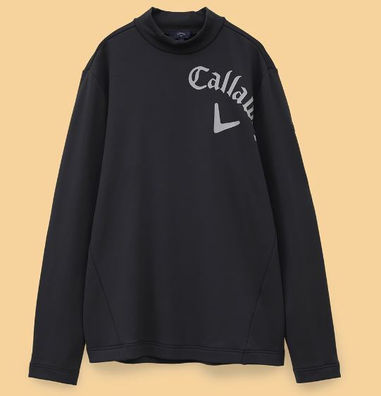 【公式】フジのお歳暮・冬ギフト - WEBカタログ掲載中 35%OFF《2024年秋冬》キャロウェイ 長袖モックネックシャツ C24233110(1010)黒(LL) キャロウェイ