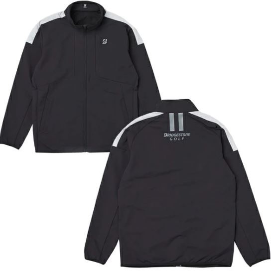 は自分にプチご褒美を 35%OFF《2024年秋冬》ブリヂストンゴルフ DGM01D 長袖前開きブルゾン 黒(LL) その他