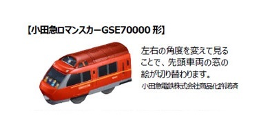 【新品未開封】　マクドナルド　ハッピーセット　プラレール　小田急ロマンスカーGSE70000形　≪CBH-4567≫_画像4