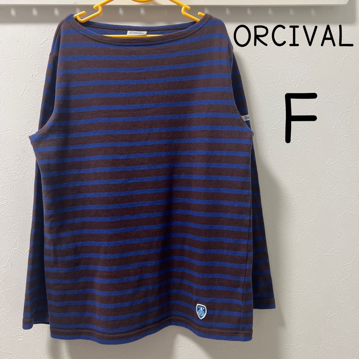 オーシバルORCIVAL F 長袖トップス ボーダーカットソー ブラウン オーシバルORCIVAL F 長袖トップス ボーダーカットソー ブラウン