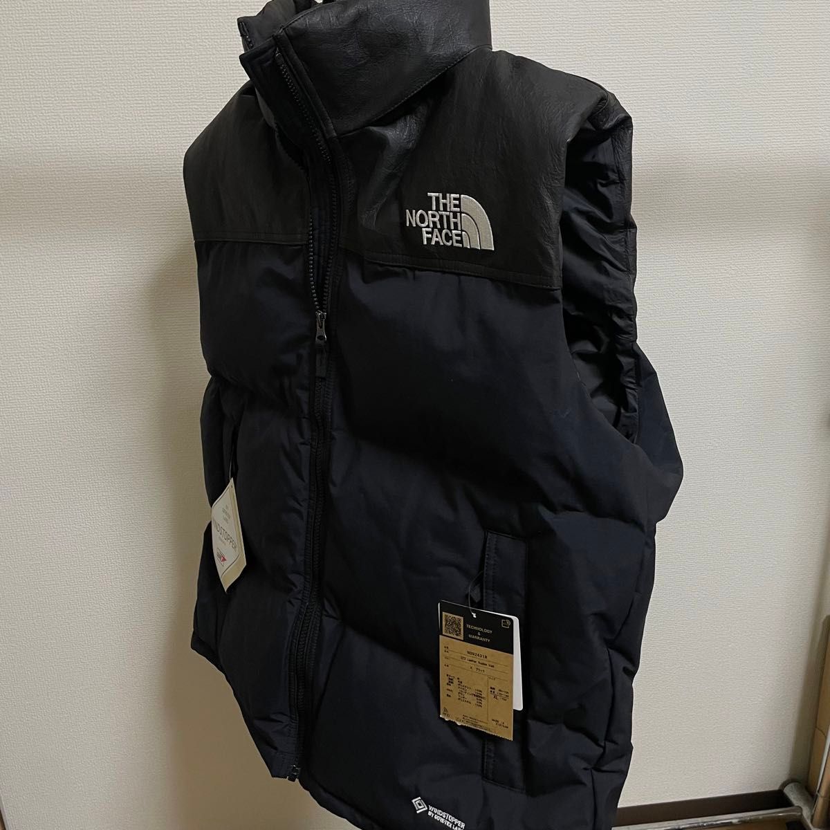 ノースフェイスオルター限定 GTX LEATHER NUPTSE VEST【XL ノースフェイスオルター限定 GTX LEATHER NUPTSE VEST【XL