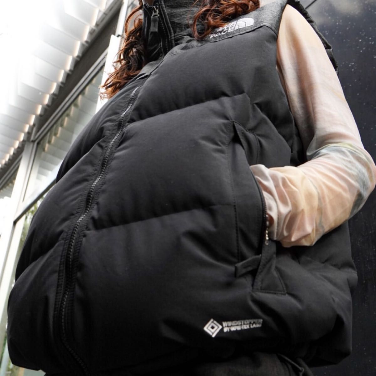 ノースフェイスオルター限定 GTX LEATHER NUPTSE VEST【XL ノースフェイスオルター限定 GTX LEATHER NUPTSE VEST【XL