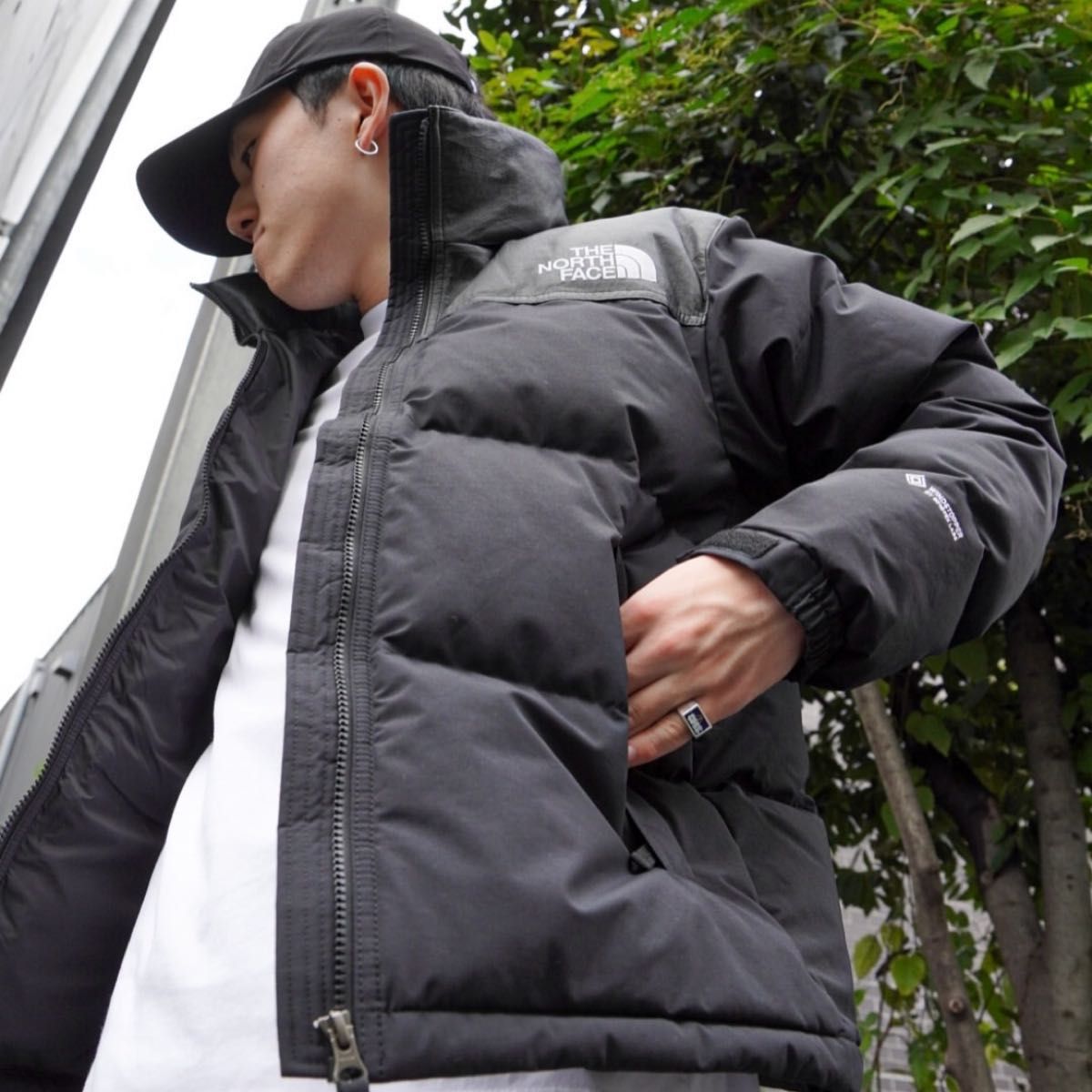 ノースフェイスオルター限定 GTX LEATHER NUPTSE JACKET【L ノースフェイスオルター限定 GTX LEATHER NUPTSE JACKET【L