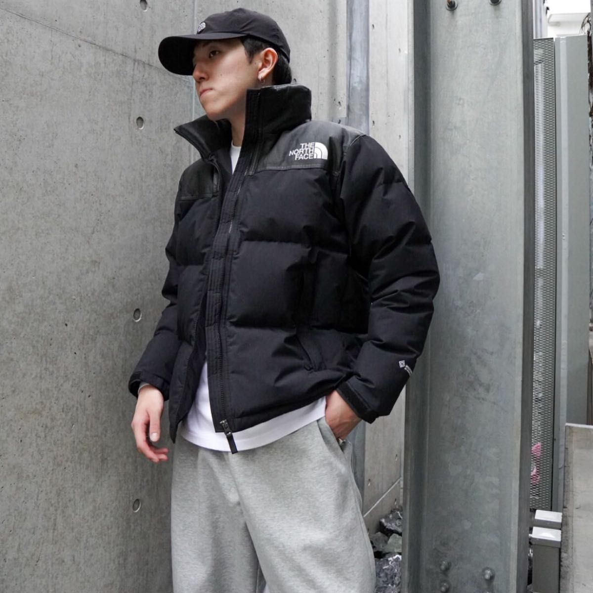 ノースフェイスオルター限定 GTX LEATHER NUPTSE JACKET【L ノースフェイスオルター限定 GTX LEATHER NUPTSE JACKET【L