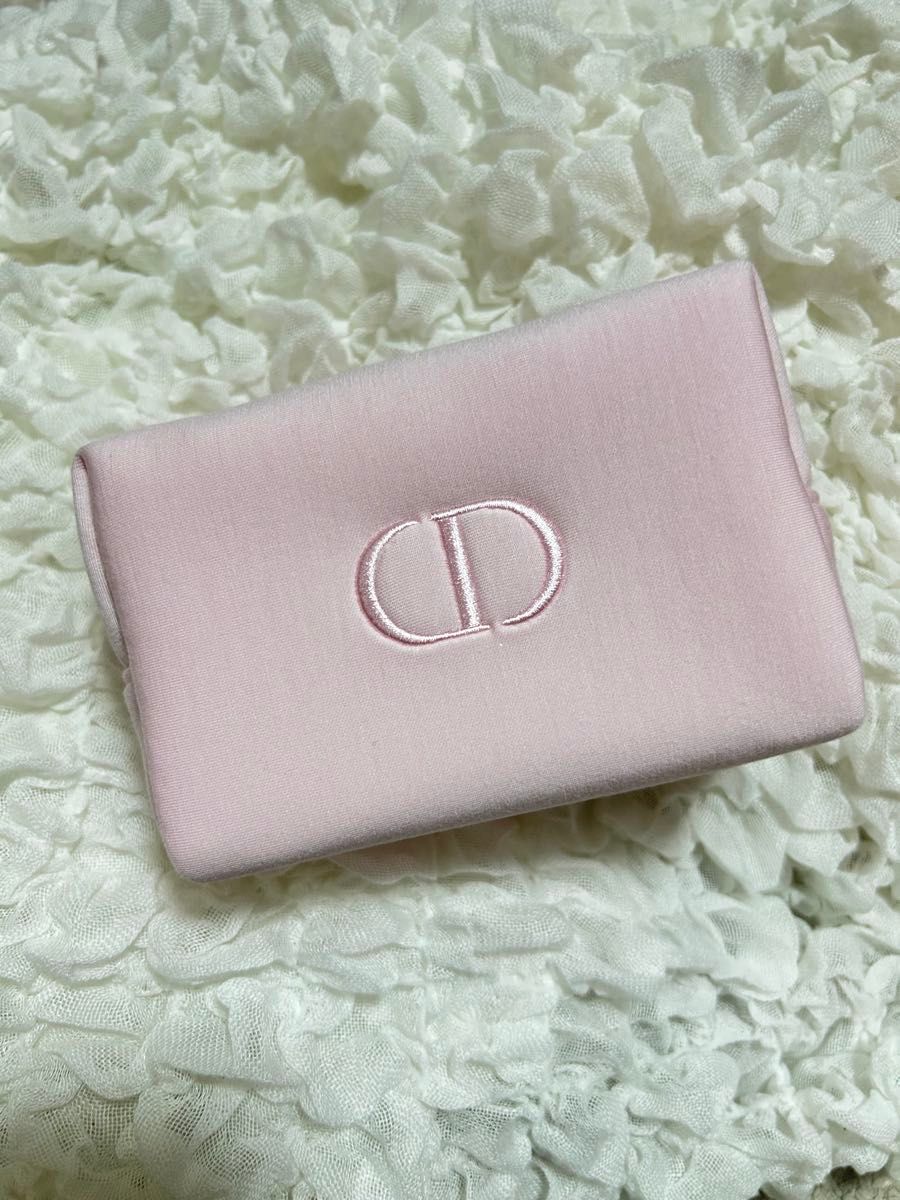 Dior ディオール ポーチ 化粧ポーチ かわいい 小物入れ ロゴ 桃 Dior ディオール ポーチ 化粧ポーチ かわいい 小物入れ ロゴ 桃