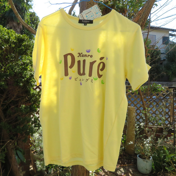 カンロ ピュレグミ Pure☆企業コラボTシャツ 半袖Tシャツ☆Mサイズ