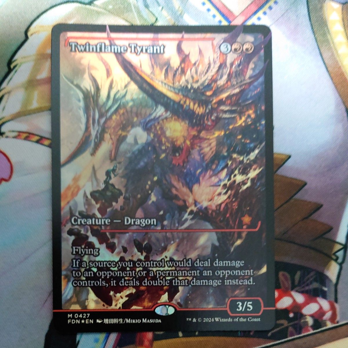 MTG 双炎の暴君 / Twinflame Tyrant ジャパンショーケースfoil MTG 双炎の暴君 / Twinflame Tyrant ジャパンショーケースfoil