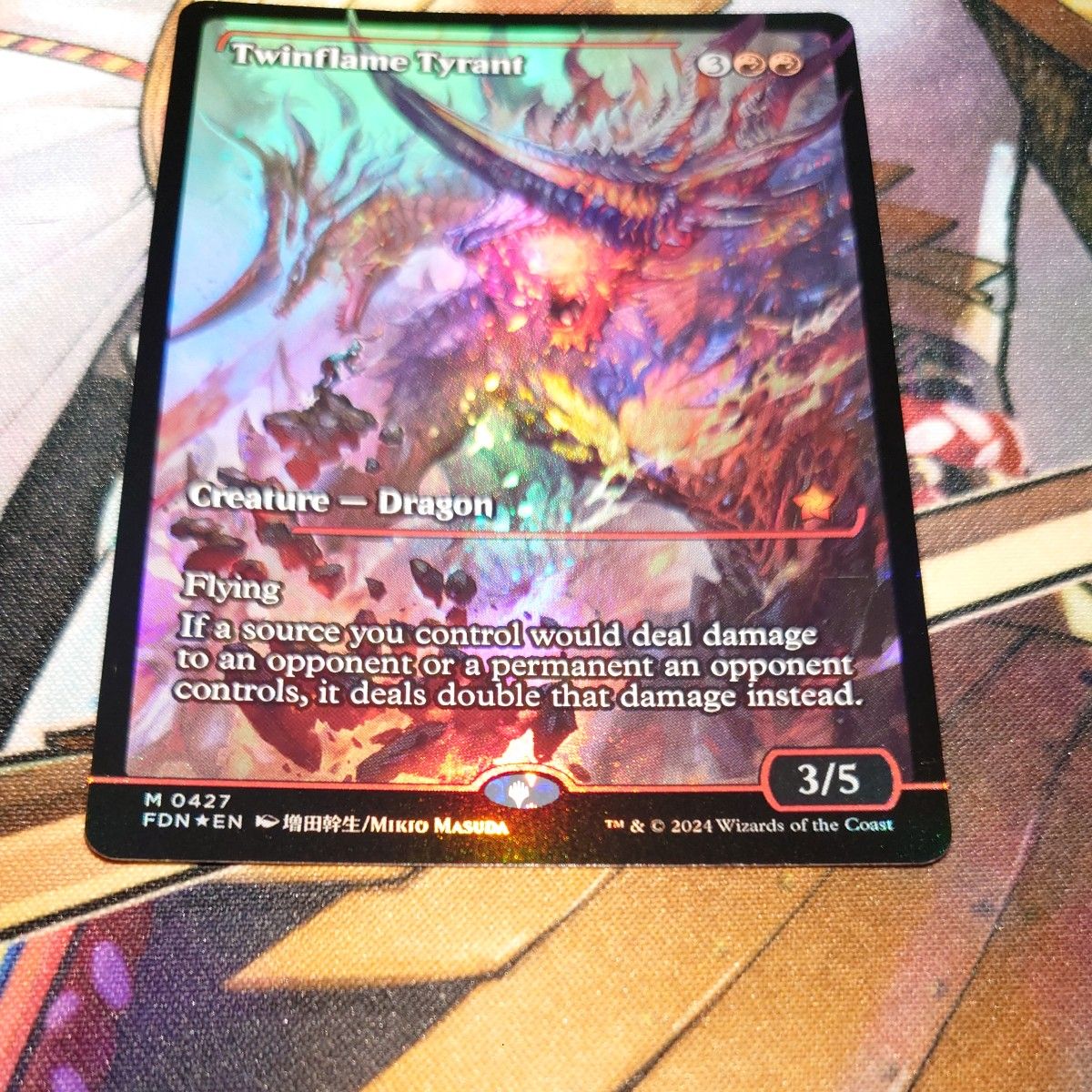 MTG 双炎の暴君 / Twinflame Tyrant ジャパンショーケースfoil MTG 双炎の暴君 / Twinflame Tyrant ジャパンショーケースfoil