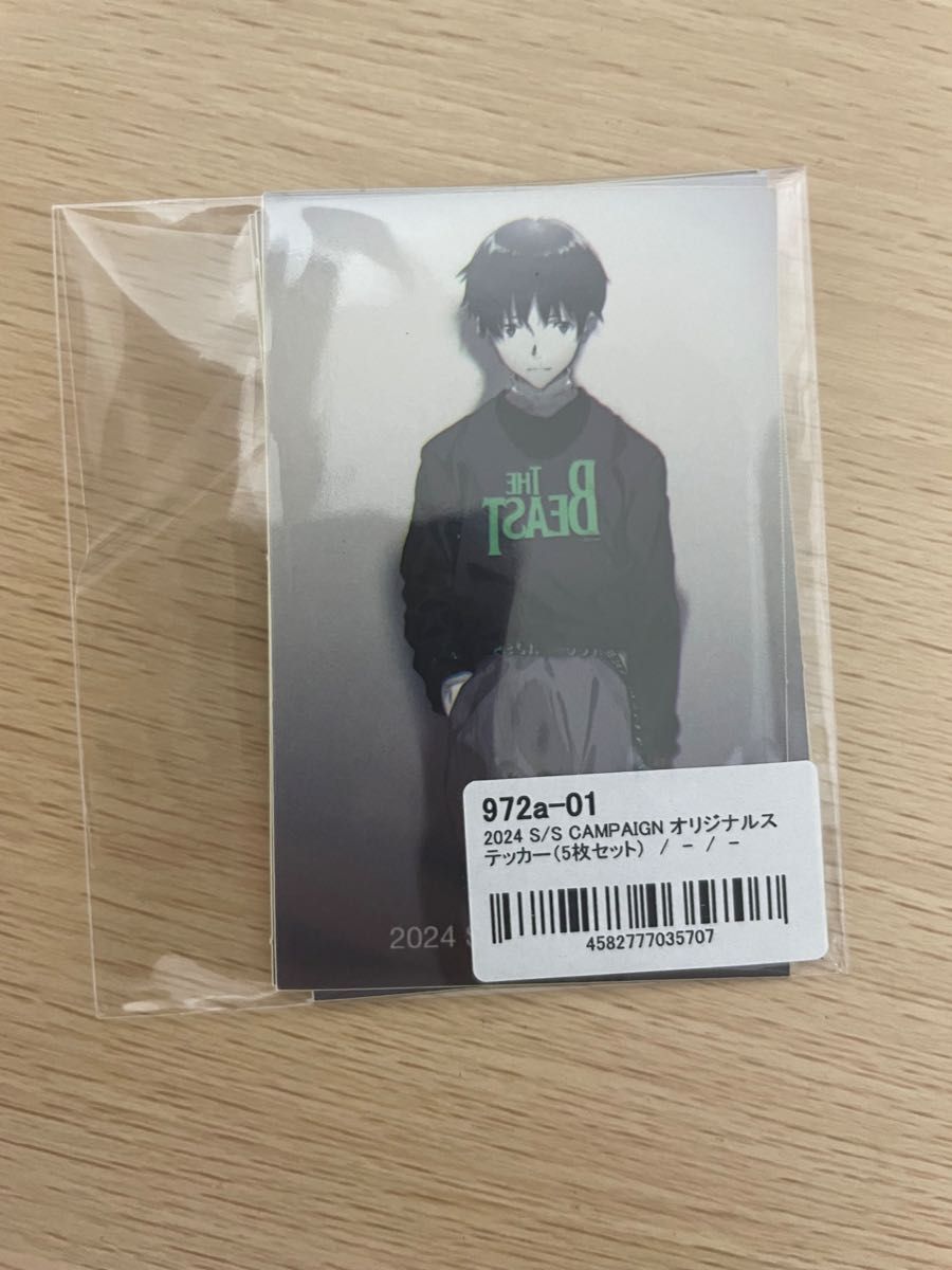 RADIO EVA エヴァ ノベルティステッカー 全5種コンプリート RADIO EVA エヴァ ノベルティステッカー 全5種コンプリート