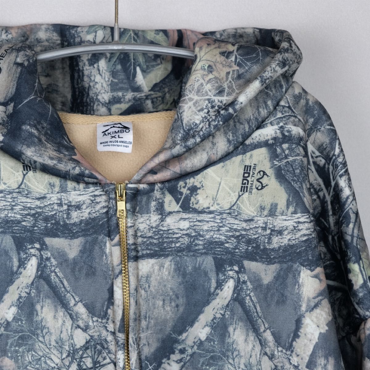新品 XL リアルツリーカモ スウェット ジップフーディー 新品 XL リアルツリーカモ スウェット ジップフーディー