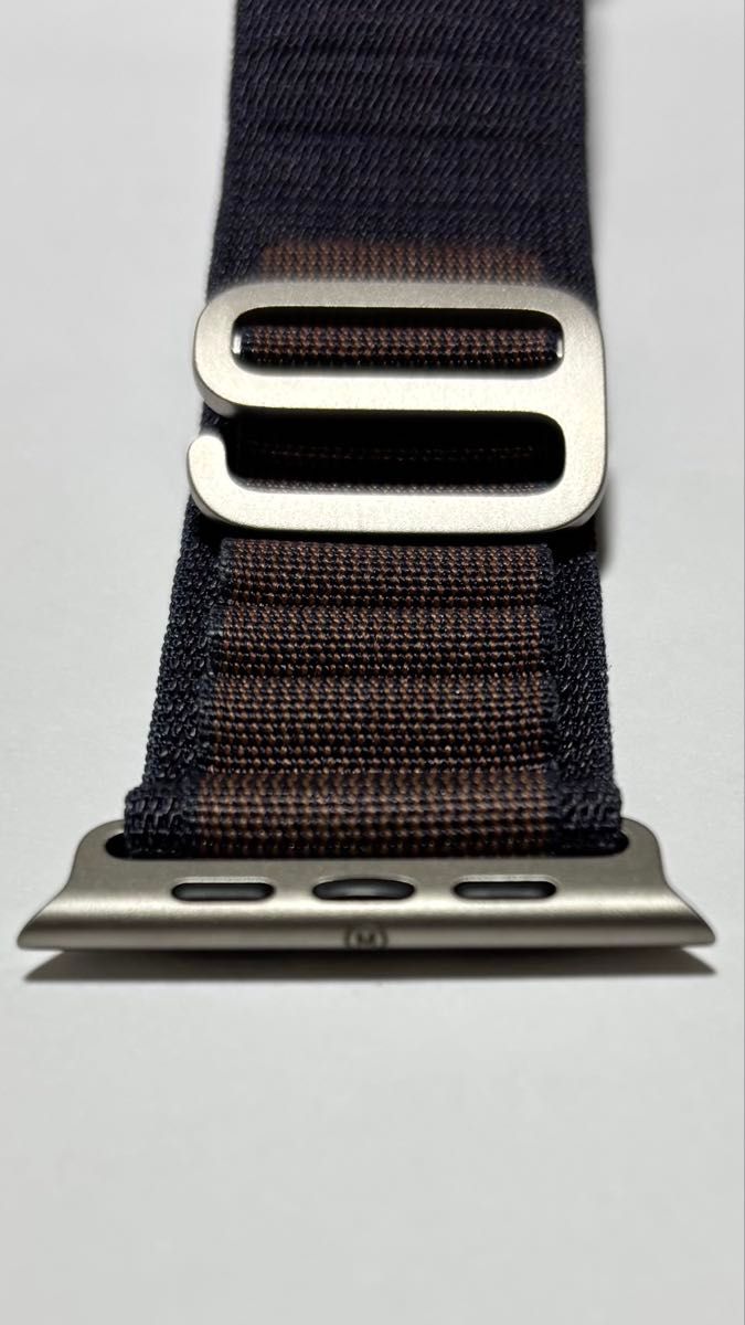 純正未使用品】 Apple Watch インディゴ アルパインループバンド 純正未使用品】 Apple Watch インディゴ アルパインループバンド