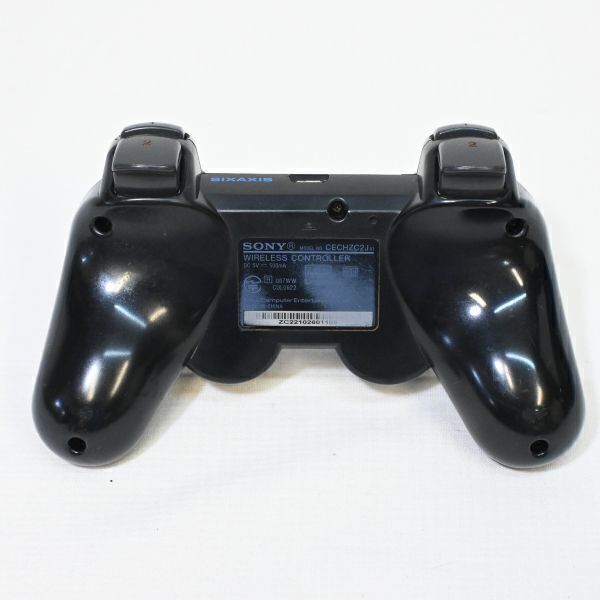 04214 [ junk treatment ] Sony PlayStation 3 controller dual shock 3 ( black ) SONY DUALSHOCK 3 retro game machine 