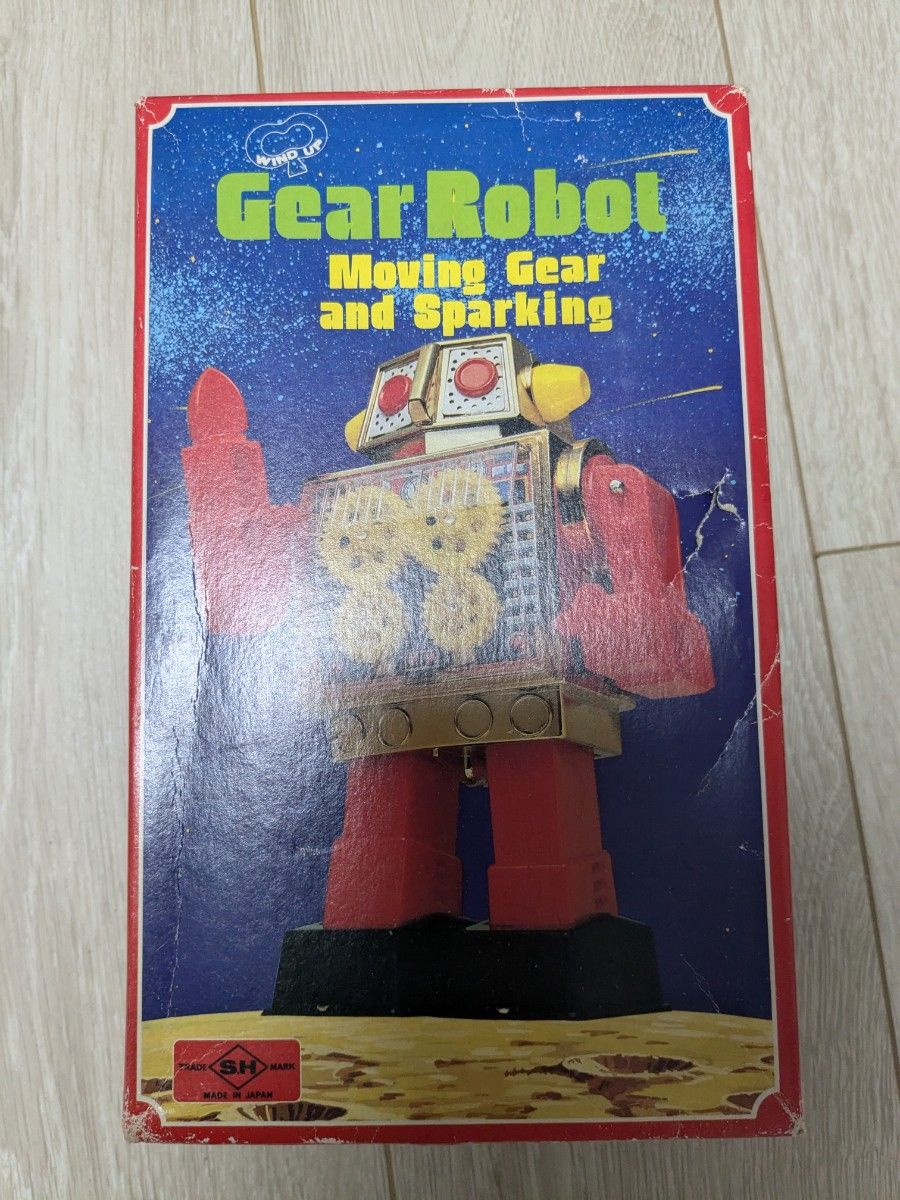 堀川玩具 Gear Robot ロボット玩具 昭和レトロ ブリキ 堀川玩具 Gear Robot ロボット玩具 昭和レトロ ブリキ