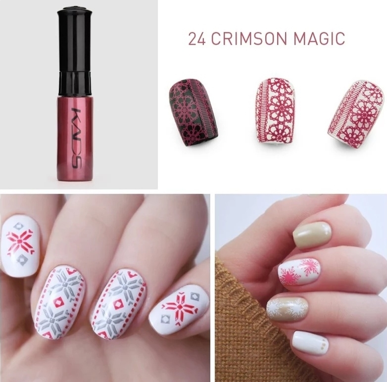 N4 ネイルアート スタンプネイル スタンピングネイル カラーポリッシュ ラメ レッド 赤 10ml 2way ドット 24 N4 ネイルアート スタンプネイル スタンピングネイル カラーポリッシュ ラメ レッド 赤 10ml 2way ドット 24