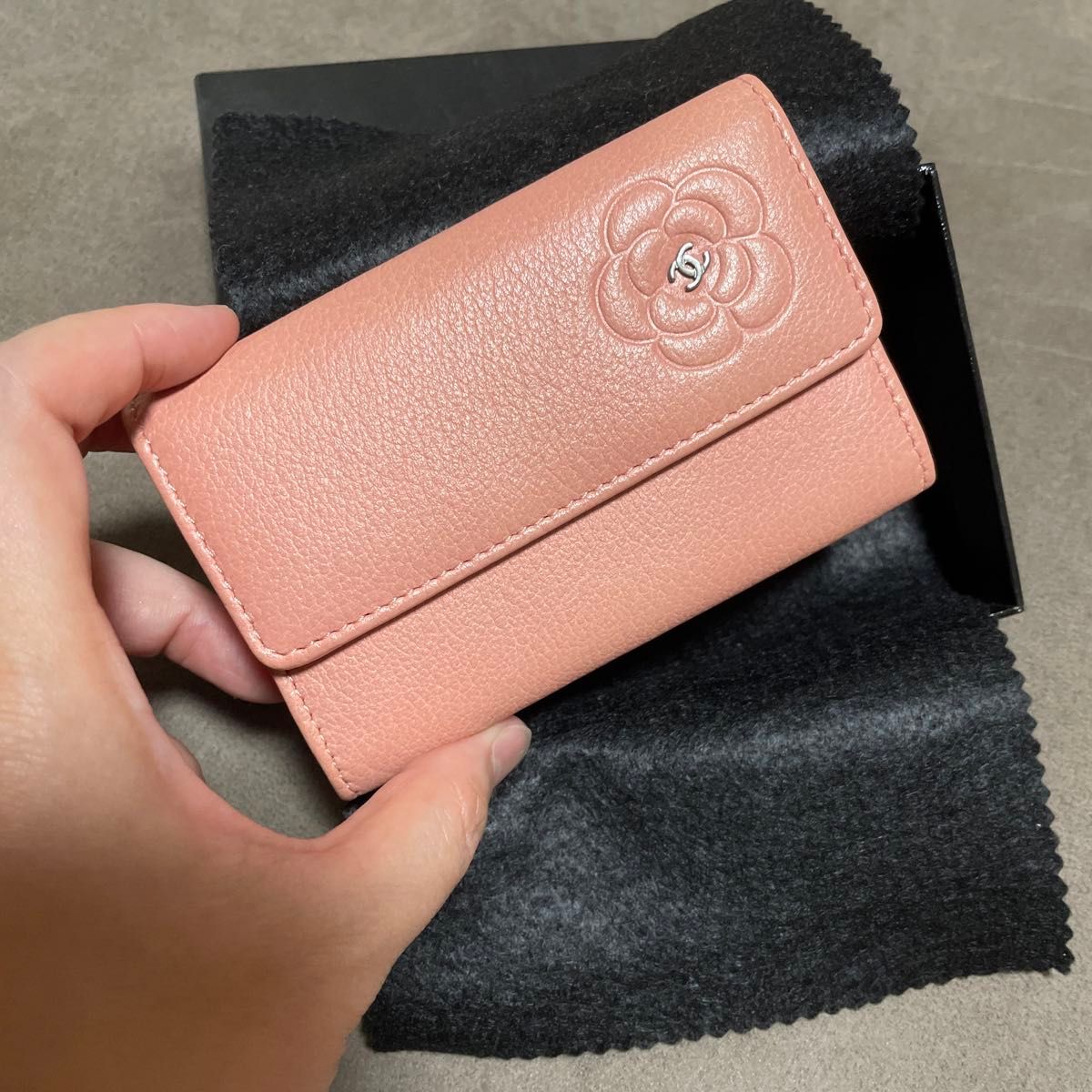 シャネル カメリア 名刺入れ ピンク CHANEL シャネル カメリア カードケース ピンク|Yahoo!フリマ