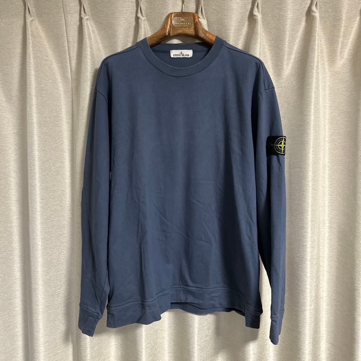 STONE ISLAND ネイビー 美品 XL ロンT 長袖Tシャツ ストーン STONE ISLAND ネイビー 美品 XL ロンT 長袖Tシャツ ストーン