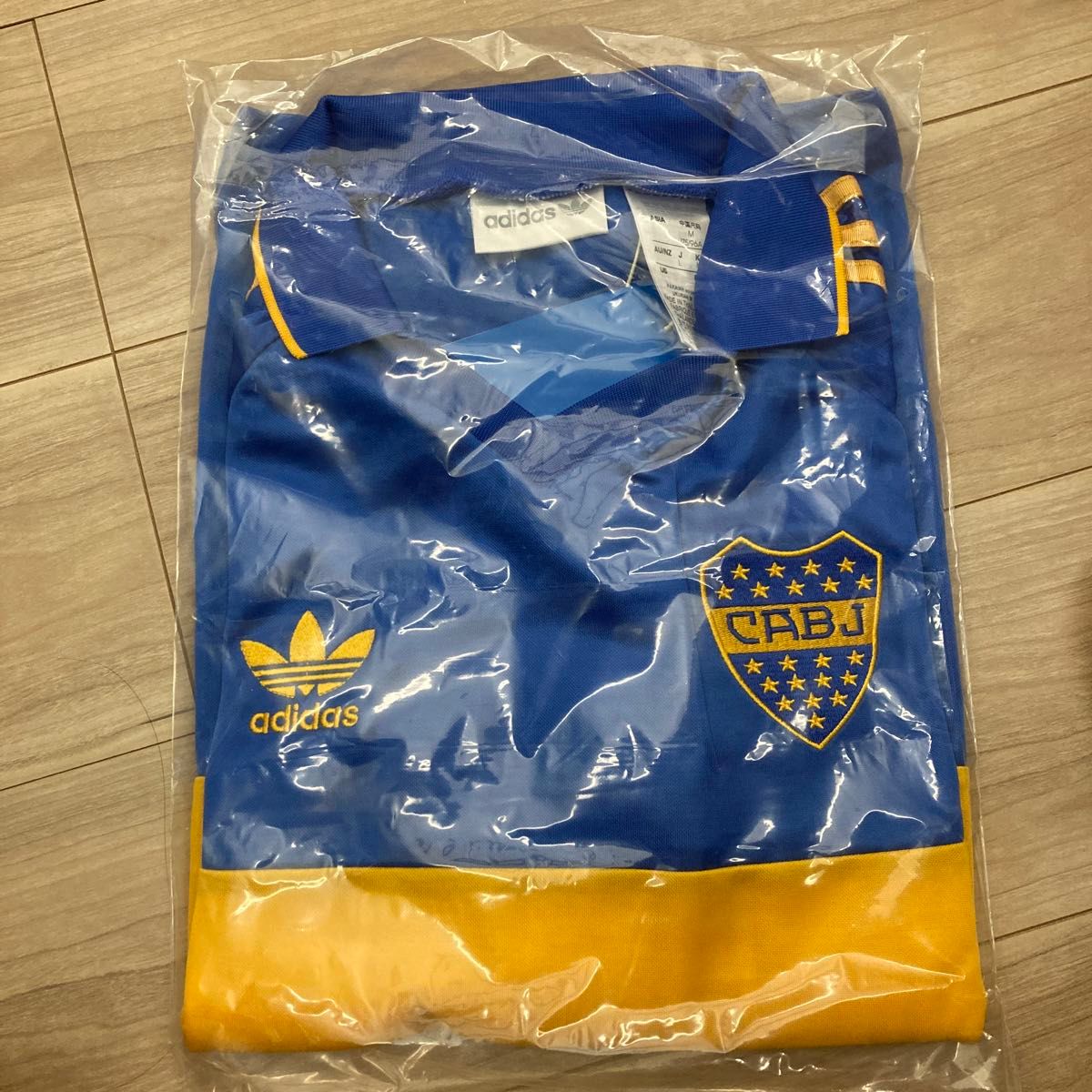 Adidas Originals Boca ボカ・ジュニアーズ 93 ユニフォーム 長袖 サイズL Adidas Originals Boca ボカ・ジュニアーズ 93 ユニフォーム 長袖 サイズL